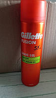 Гель для бритья Gillette Fusion 5 Ultra Sensitive Oil gel, 200 мл