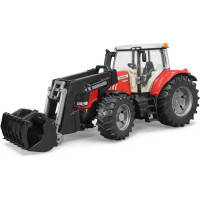 Спецтехніка Bruder Massey Ferguson 7624 з переднім навантажувачем 1:16 (03047)