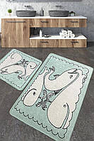 Наборы ковриков для ванной комнаты Chilai Home Helsinki