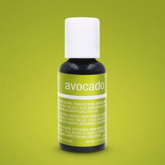 Гелевий барвник Chefmaster Liqua-Gel Avocado