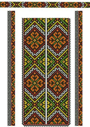 Вафельна картинка Вишиванка 18