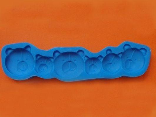 Силіконовий молд Бордюр Ведмедики Тедді, фото 1