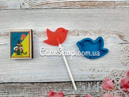 Силіконовий молд для льодяників Пташка