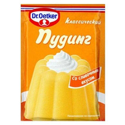 Пудинг з вершковим смаком (ТМ Dr.Oetker)