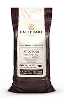 Шоколад бельгійський Callebaut 70-30-38 чорний 70,5% в дисках, 10кг