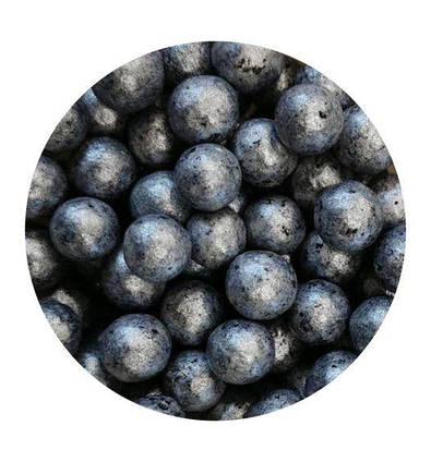 Перлини цукрові Графіт перламутровий 10 мм, 50 г