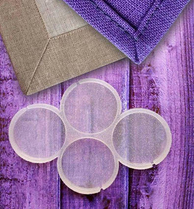 Силіконовий молд CF для льодяників Круг 4,5 см ( 4 шт.)