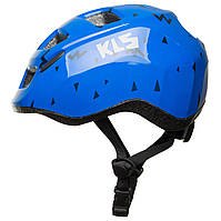 Велосипедный детский шлем KLS ZIGZAG S 50-55 Синий
