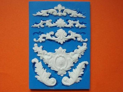 Силіконовий молд Набір вензелів 2