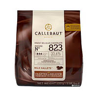 Шоколад бельгійський Callebaut 823 молочний 33,6% в дисках, 400г