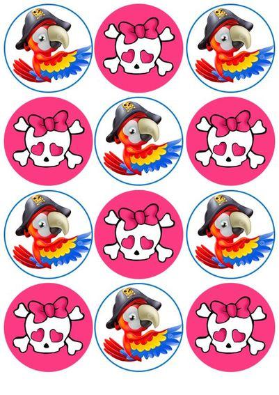 Вафельна картинка для капкейків 28, фото 1