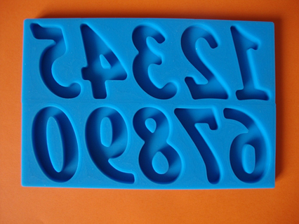 Силіконовий молд Цифри 2