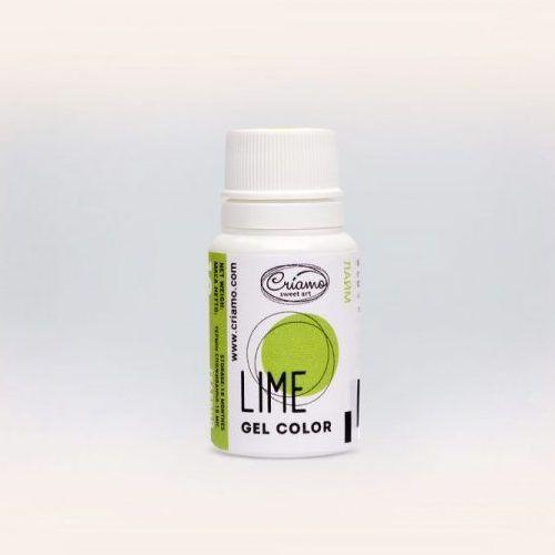 Барвник гелевий Criamo Lime Лайм 10 г