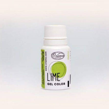 Барвник гелевий Criamo Lime Лайм 10 г