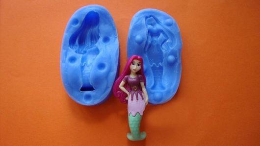 Силіконовий молд 3Д Русалочка, фото 1