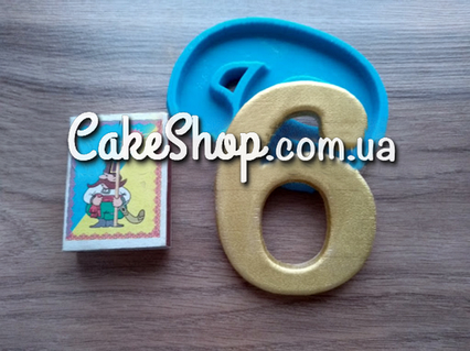 Силіконовий молд Цифра шість / дев'ять