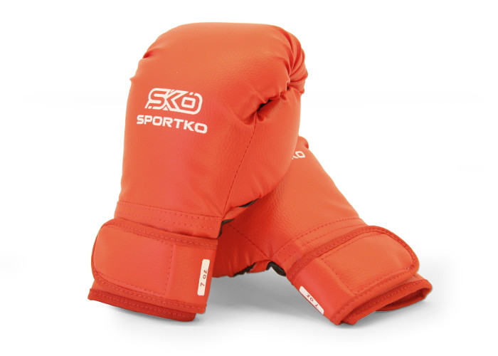 Детские перчатки для бокса | Перчатки боксерские 7 OZ | Боксерские перчатки для тренировок синие - фото 5 - id-p2006964818