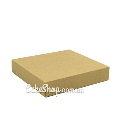 Коробка для пряників Крафт, 15*15*3 см