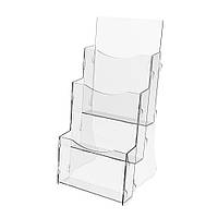 Підставка EKOSTAR для буклетів А6 3-х ярусна верт.