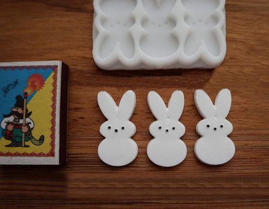 Силіконовий молд Зайчики, фото 1