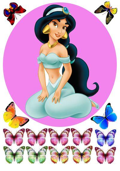 Вафельна картинка Жасмін 2, фото 1