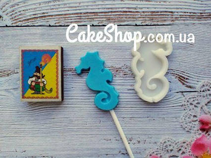 Силіконовий молд для льодяників Морський коник