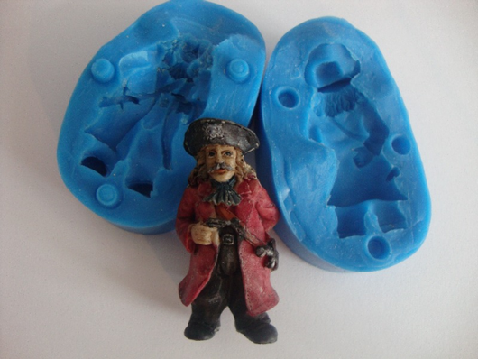 Силіконовий молд 3Д Пірат 1, фото 1