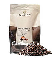 Шоколад бельгійський Callebaut термостабільний в дропсах (шматочки) Dark M, 1 кг