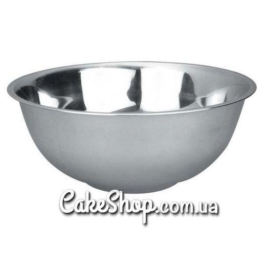 Миска з нержавіючої сталі, d-26см, фото 1