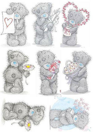 Вафельна картинка Ведмедик Тедді 8