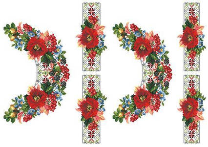 Вафельна картинка Вишиванка 7