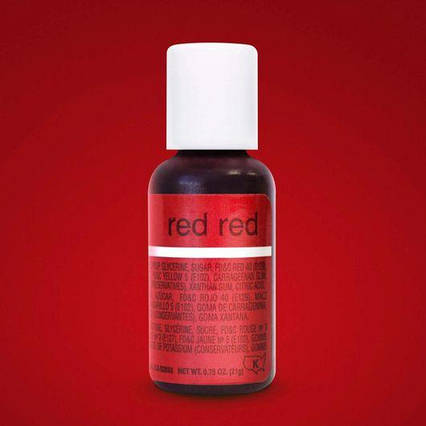 Гелевий барвник Chefmaster Liqua-Gel Red Red