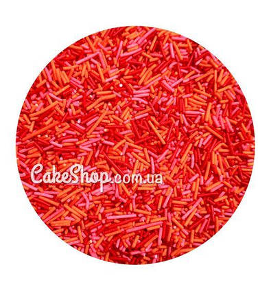 Посипка цукрова Вермішель Фруктове асорті, 50г