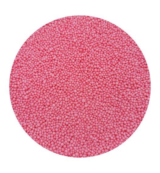 Посипка цукрова кульки Ніжно-рожеві 1 мм, 50 г