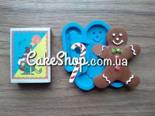 Силіконовий молд Пряниковий чоловічок, фото 1