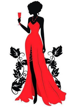 Вафельна картинка Малюнок дівчини 5