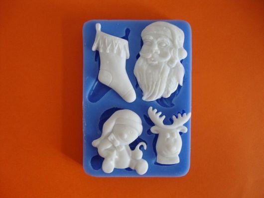 Силіконовий молд Набір новорічний №3, фото 1