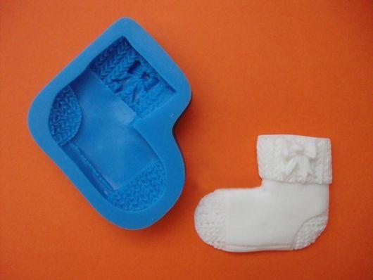 Силіконовий молд Шкарпетка, фото 1