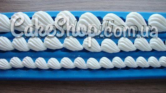 Силіконовий молд Бордюр мушлі, фото 1