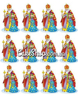Цукрова картинка Святий Миколай 8