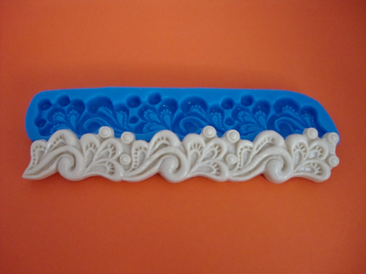 Силіконовий молд Бордюр Лідія, фото 1