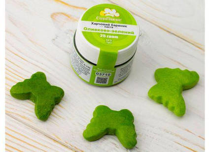 Барвник пастоподібний Оливково-зелений Confiseur