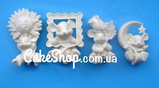 Силіконовий молд Мишенята, фото 1