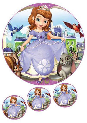 Вафельна картинка Софія Прекрасна 9