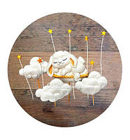 Цукрові фігурки Зайчик з хмаринками ТМ Сладо
