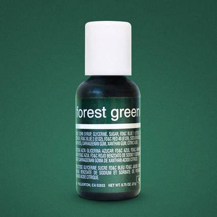Гелевий барвник Chefmaster Liqua-Gel Forest Green