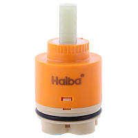 Картридж керамічний для змішувача HAIBA (40 мм) LONG (помаранчевий)