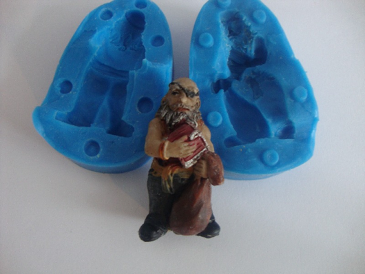 Силіконовий молд 3Д Пірат 3, фото 1