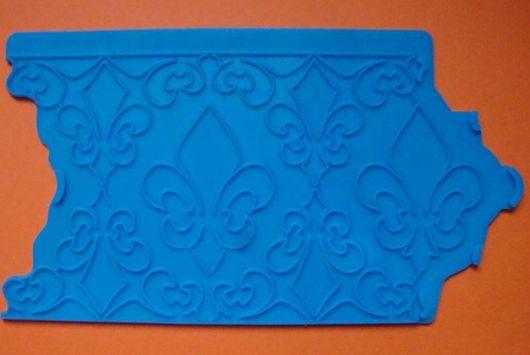 Силіконовий килимок Візерунок Флер, фото 1