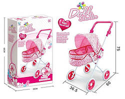 Візок для ляльки 6603 AH-1 з люлькою, 36,5х60х75 см